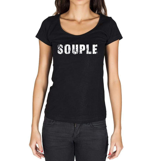 Souple French Dictionary Womens Short Sleeve Round Neck T-Shirt 00010 - Casual