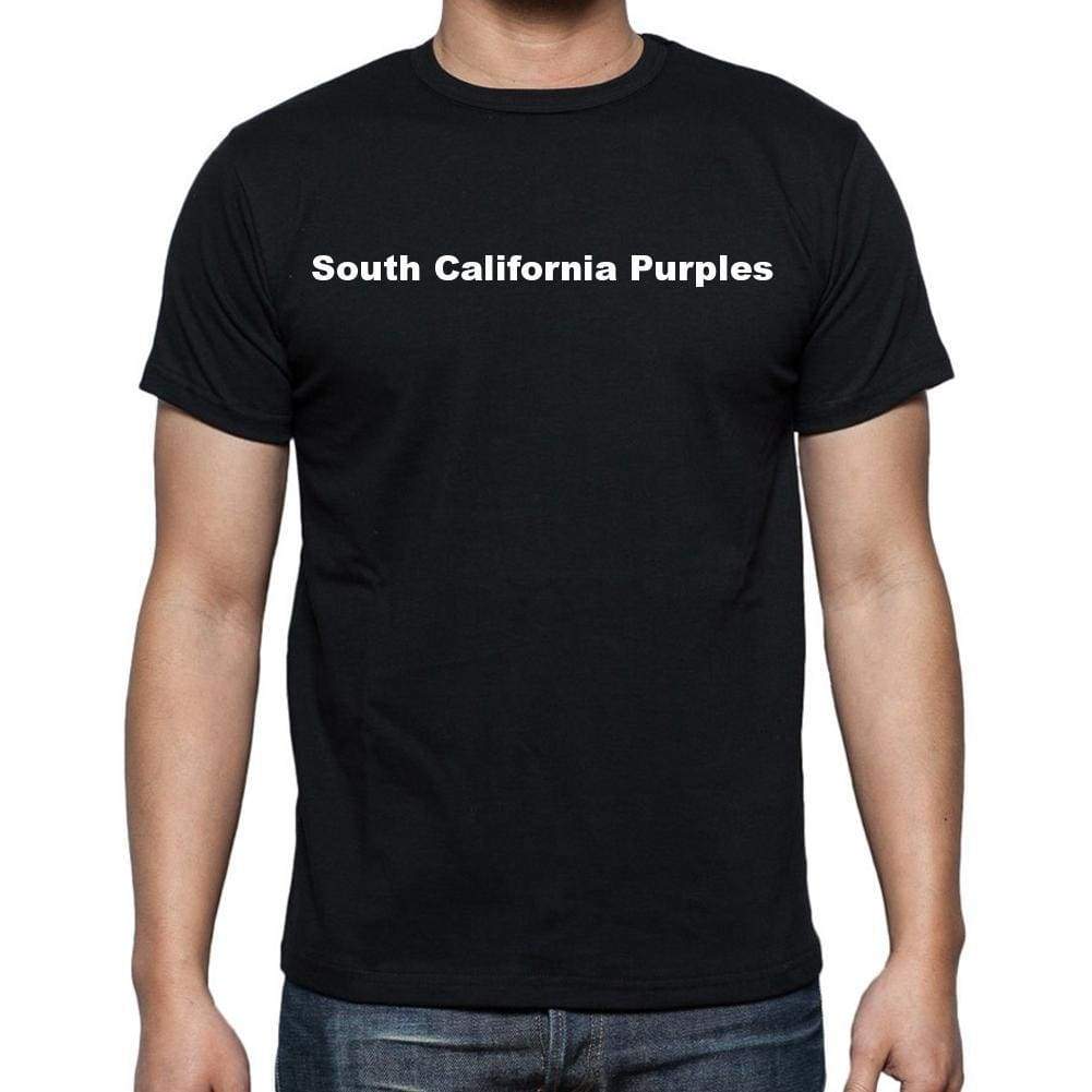 South California Purples Mens Short Sleeve Round Neck T-Shirt - Casual