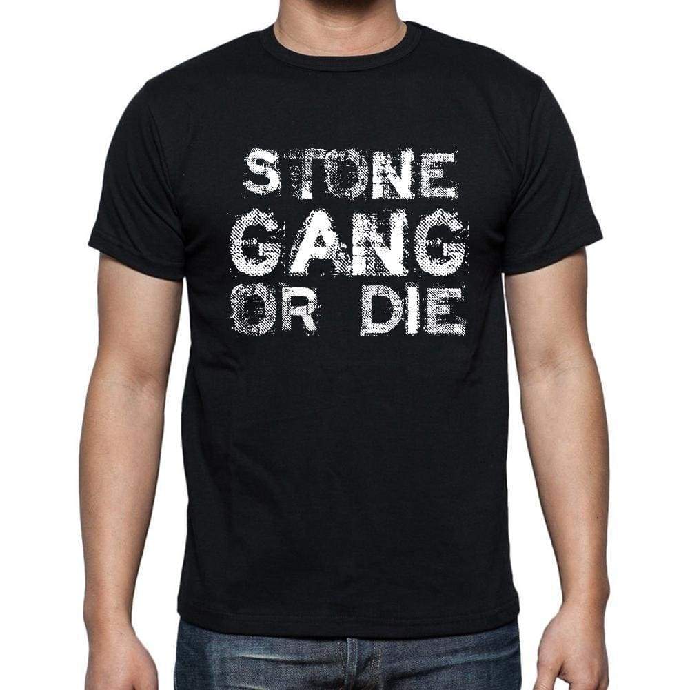 Stone Family Gang Tshirt Mens Tshirt Black Tshirt Gift T-Shirt 00033 - Black / S - Casual