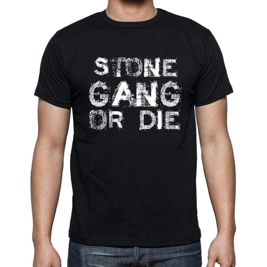 Stone Family Gang Tshirt Mens Tshirt Black Tshirt Gift T-Shirt 00033 - Black / S - Casual