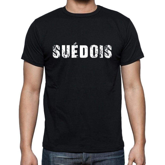 Suédois French Dictionary Mens Short Sleeve Round Neck T-Shirt 00009 - Casual