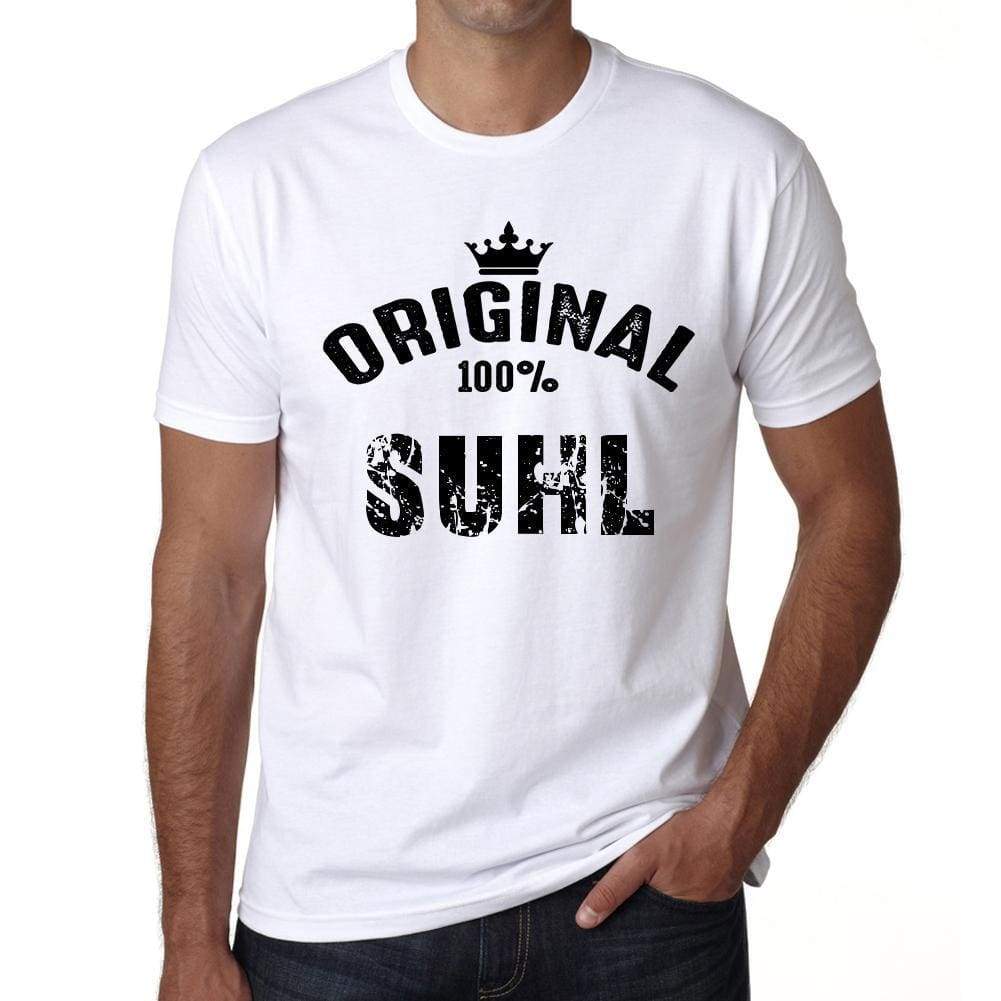 Suhl Mens Short Sleeve Round Neck T-Shirt - Casual