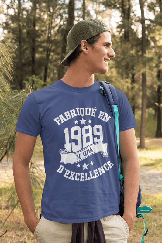 Ultrabasic - Fabriqué en 1989, 30 Ans d'être Génial Unisex T-Shirt Royal