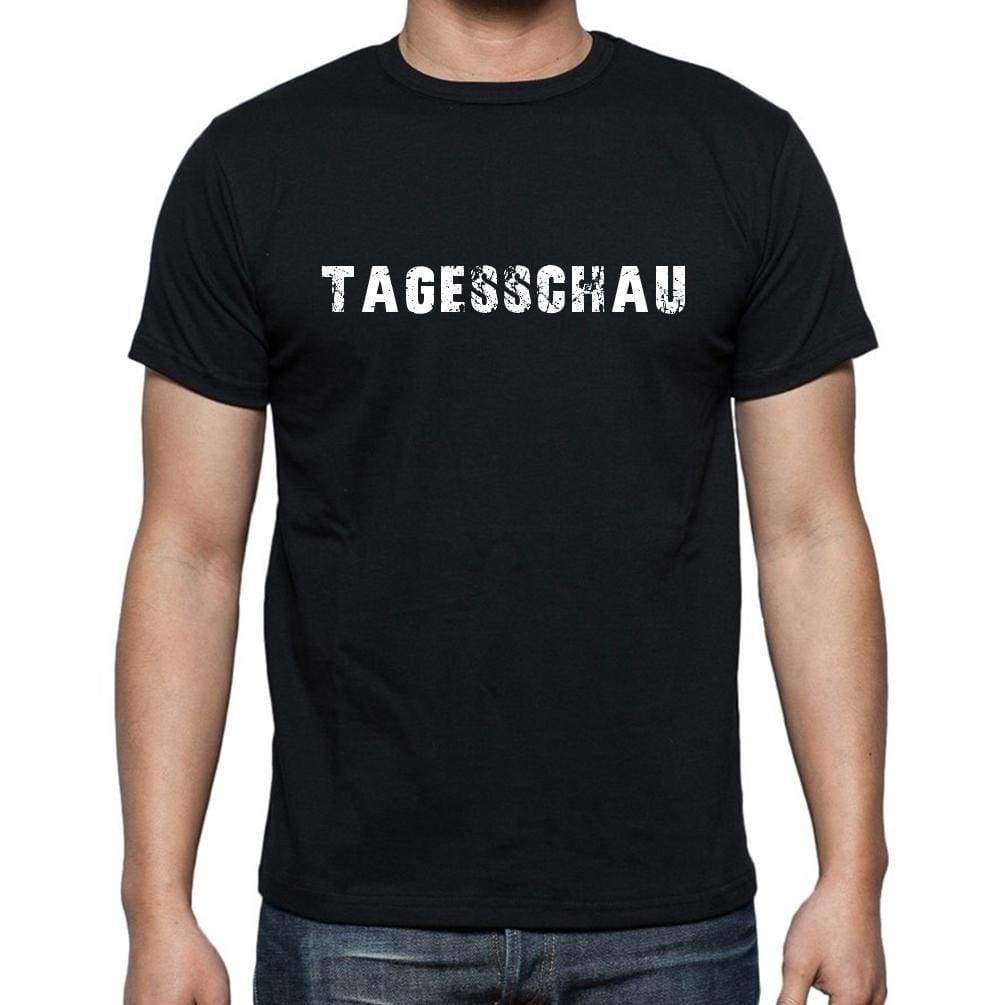 Tagesschau Mens Short Sleeve Round Neck T-Shirt - Casual