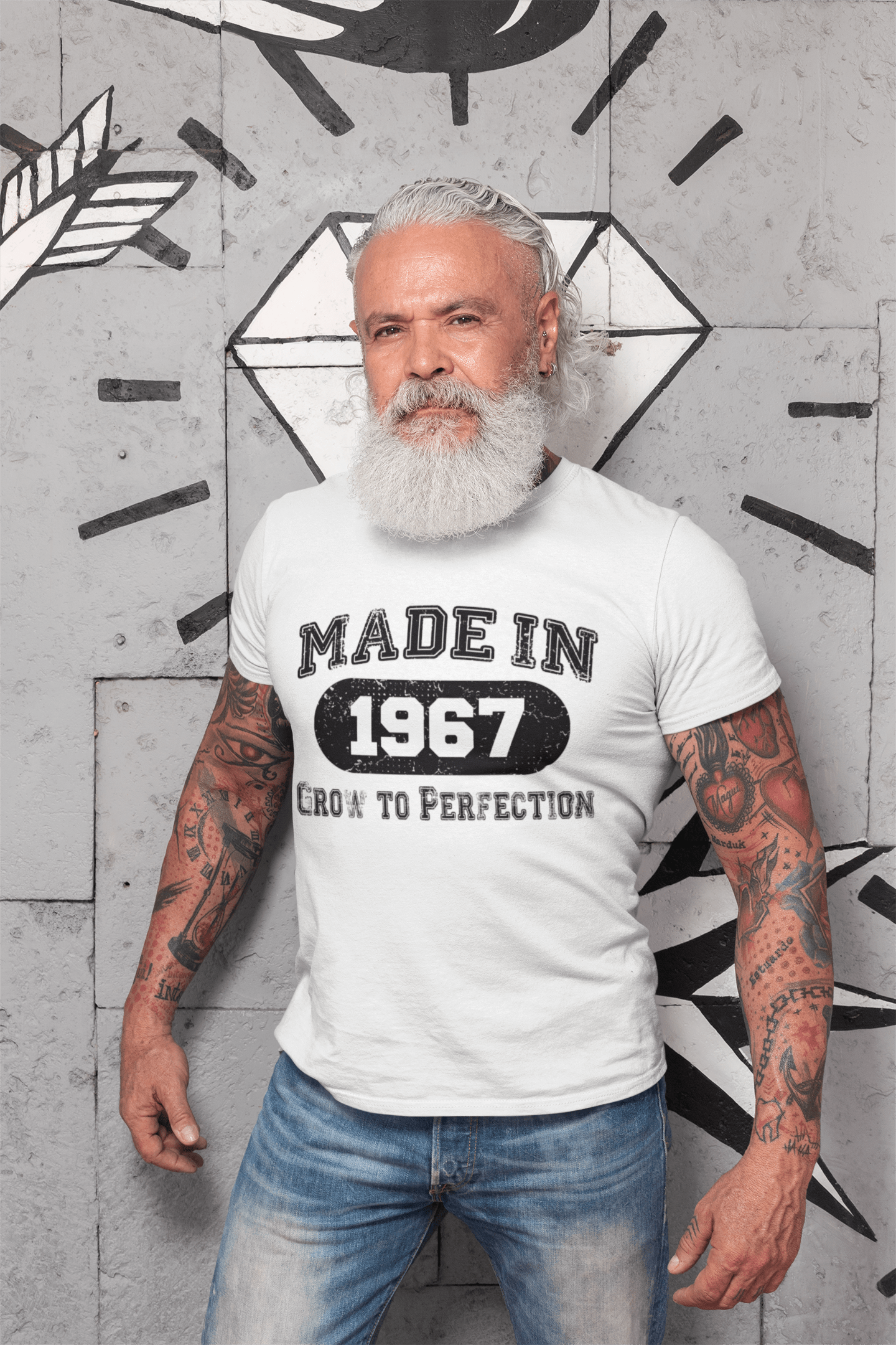 Birthday Gift Made 1967 T-shirt, Gift T shirt, Men's tee