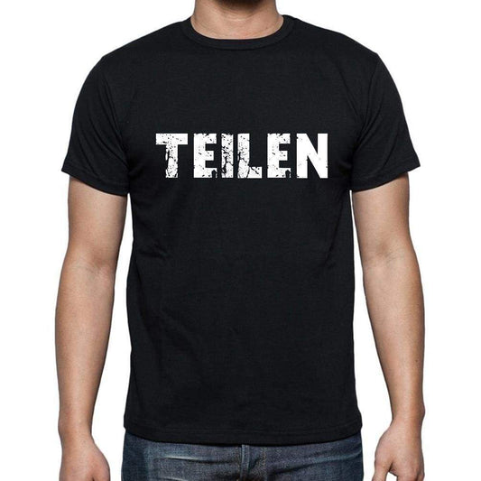 Teilen Mens Short Sleeve Round Neck T-Shirt - Casual