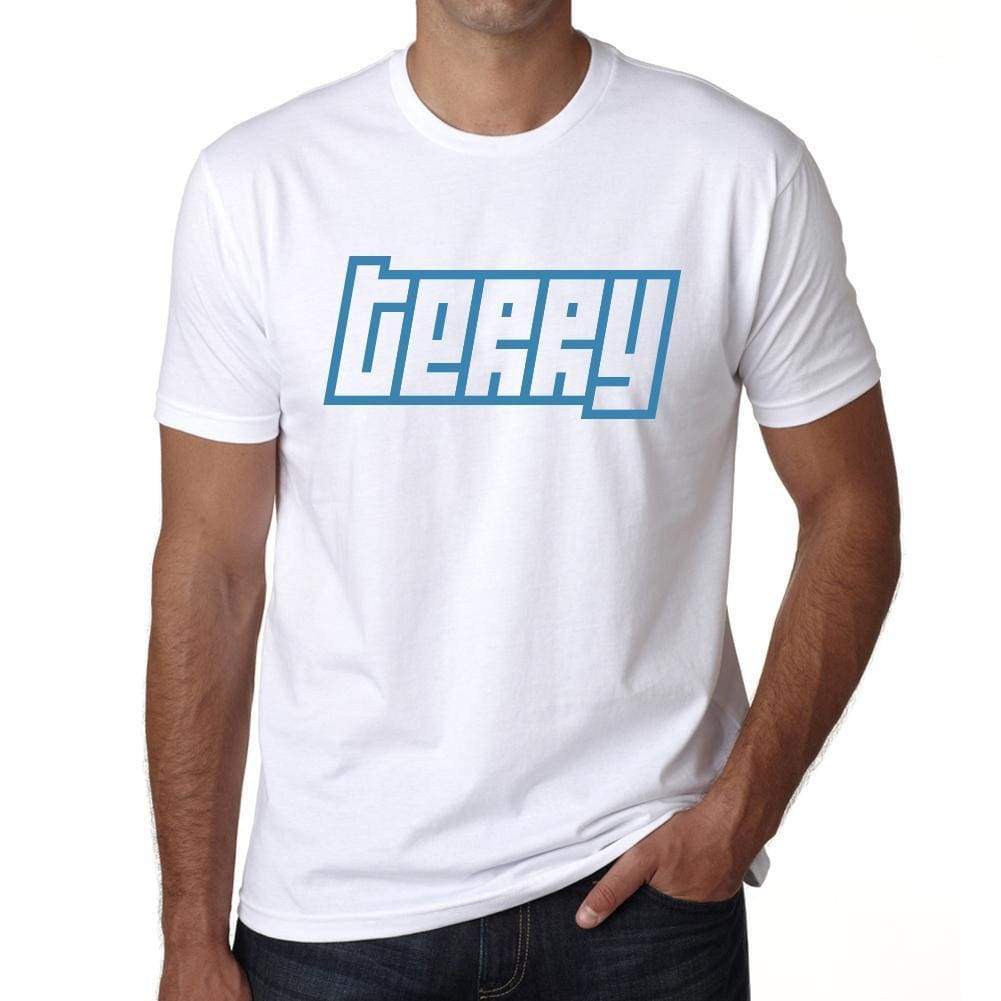 Terry Mens Short Sleeve Round Neck T-Shirt 00115 - Casual