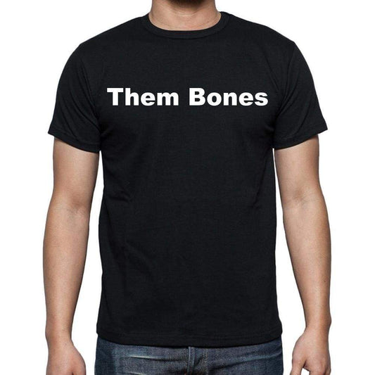 Them Bones Mens Short Sleeve Round Neck T-Shirt - Casual