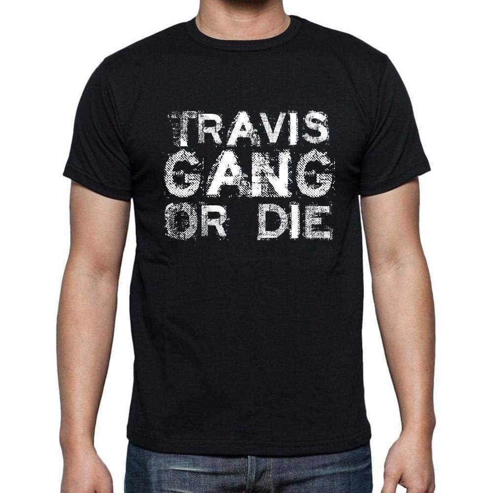 Travis Family Gang Tshirt Mens Tshirt Black Tshirt Gift T-Shirt 00033 - Black / S - Casual