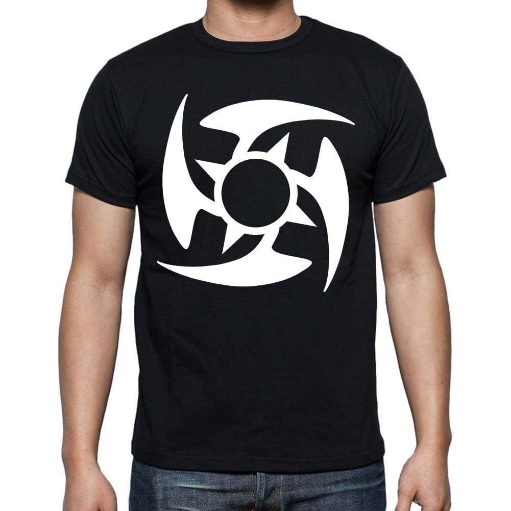 Tribal Star Tattoo Black Gift T Shirt Mens Tee Black 00166