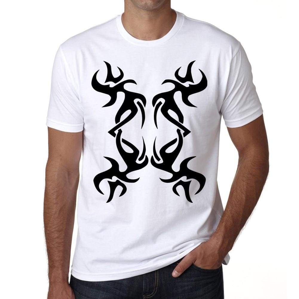 Tribal Tattoo 2 Mens White Tee 100% Cotton 00162