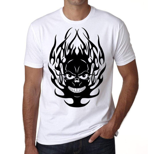 Tribal Tattoo 5 Mens White Tee 100% Cotton 00162