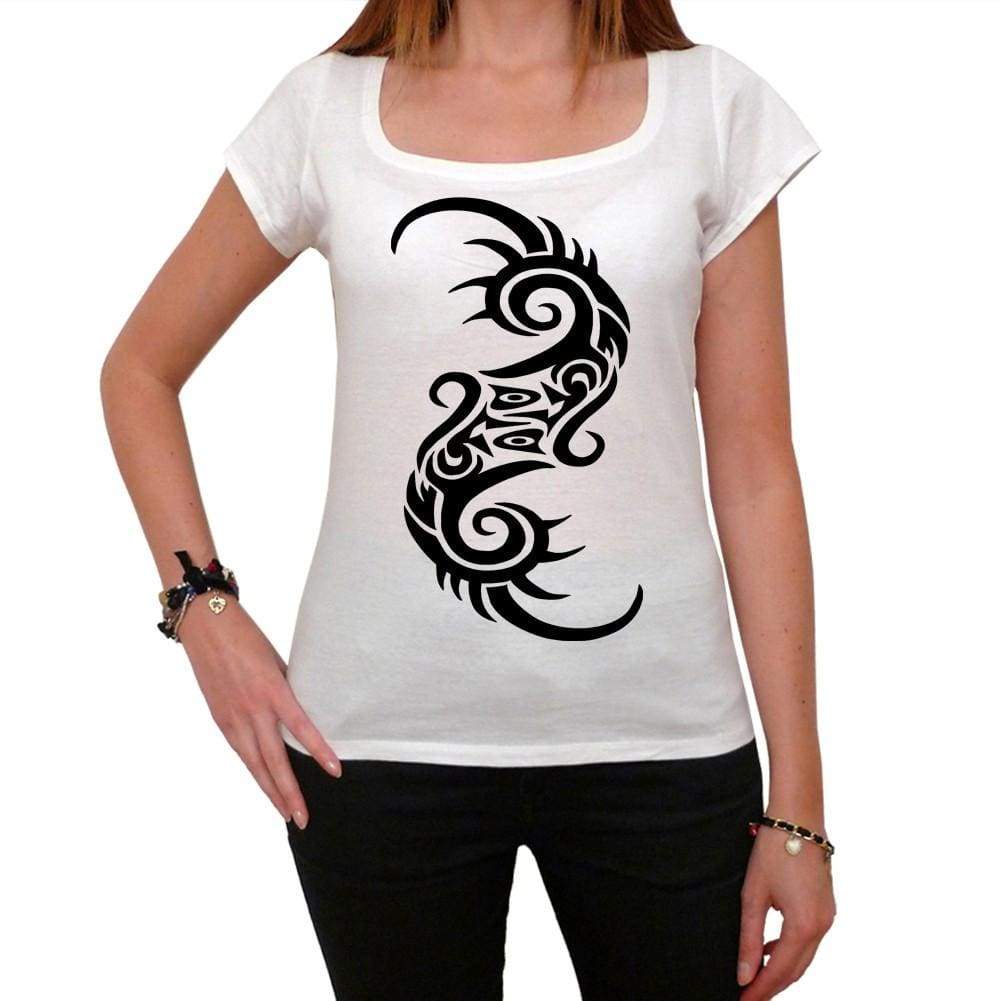 Tribal Tattoo Womens Short Sleeve Scoop Neck Tee 00161