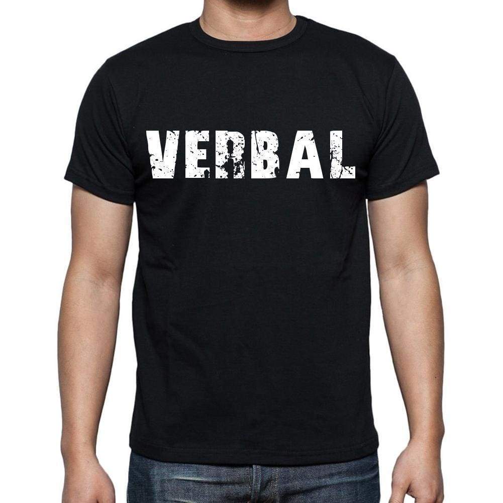 Verbal Mens Short Sleeve Round Neck T-Shirt - Casual