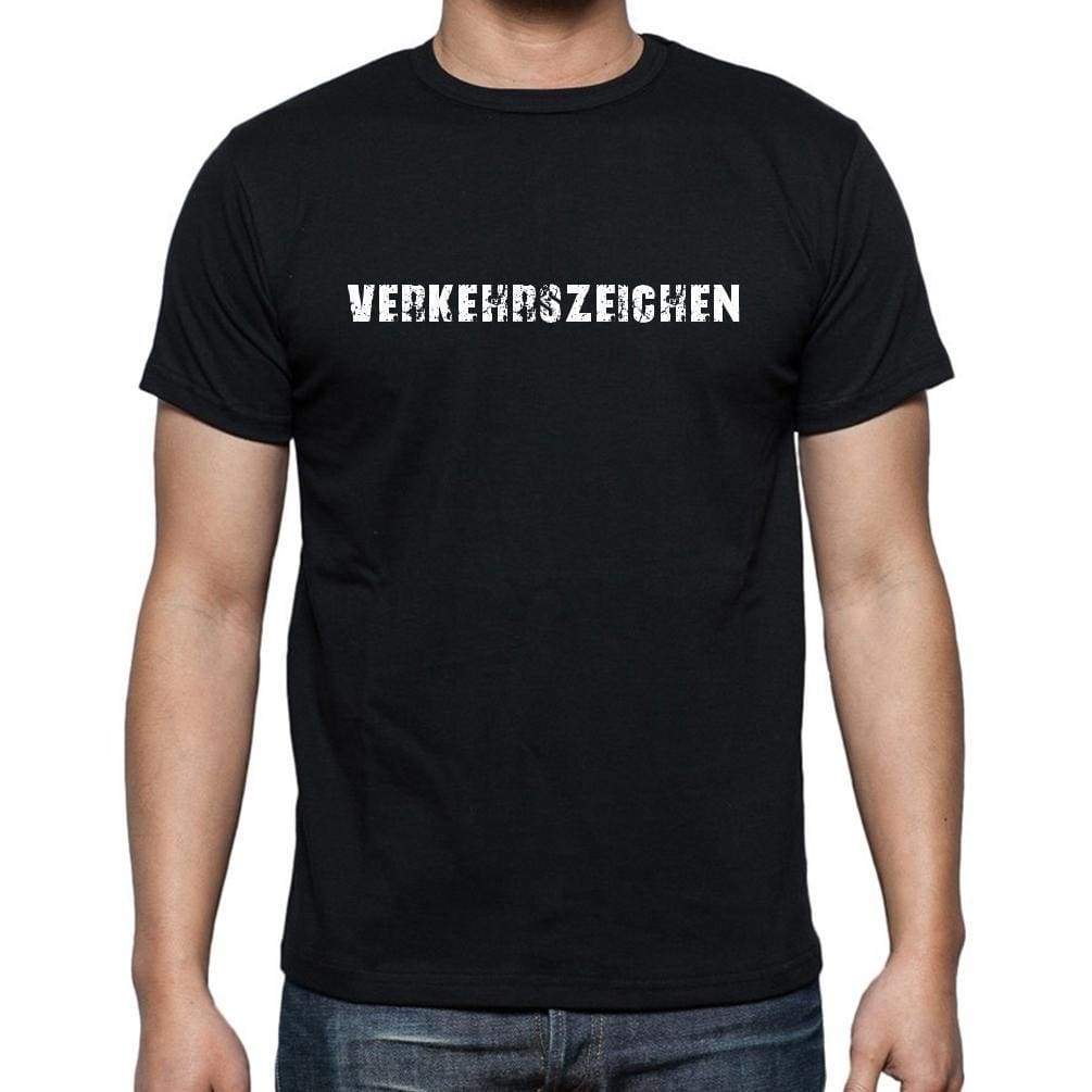 Verkehrszeichen Mens Short Sleeve Round Neck T-Shirt - Casual