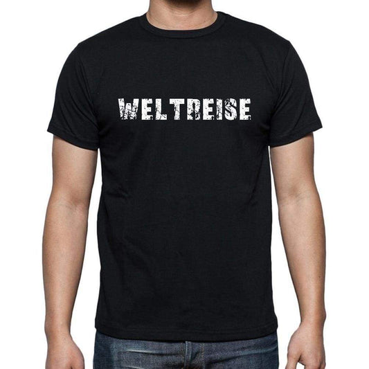 Weltreise Mens Short Sleeve Round Neck T-Shirt - Casual