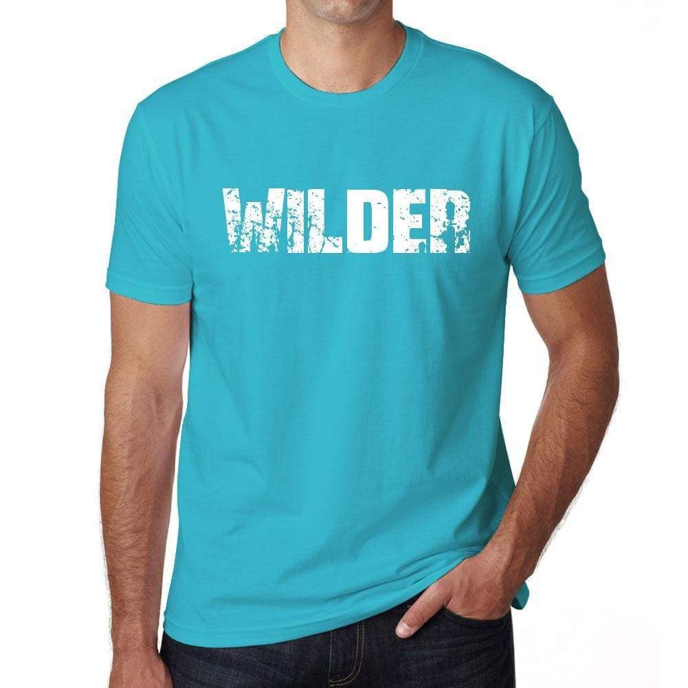 Wilder Mens Short Sleeve Round Neck T-Shirt 00020 - Blue / S - Casual