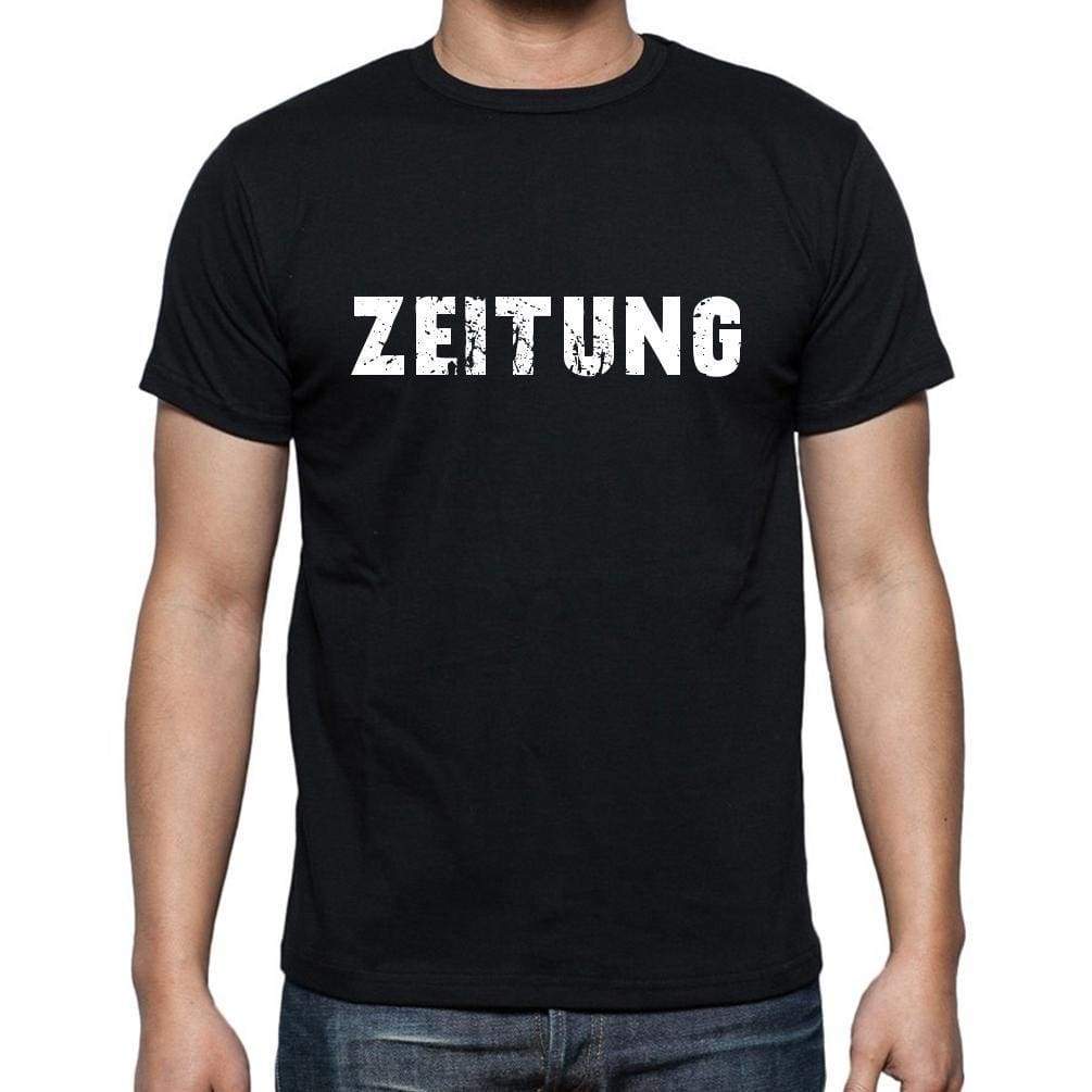 Zeitung Mens Short Sleeve Round Neck T-Shirt - Casual