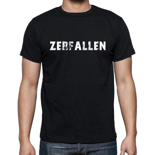 Zerfallen Mens Short Sleeve Round Neck T-Shirt - Casual